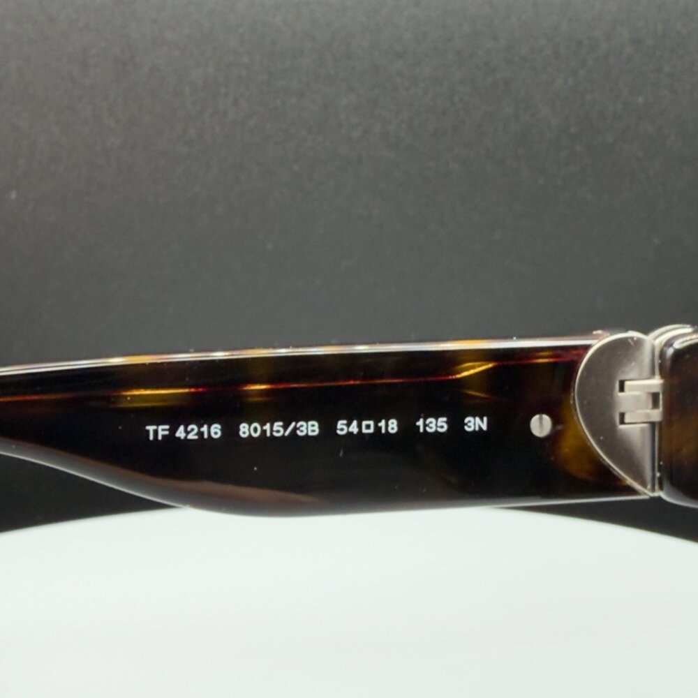 Tiffany & Co TF 4216 8015/3B Havana Brown Sunglasses Gradient 54 18 135 READ - Picture 8 of 15